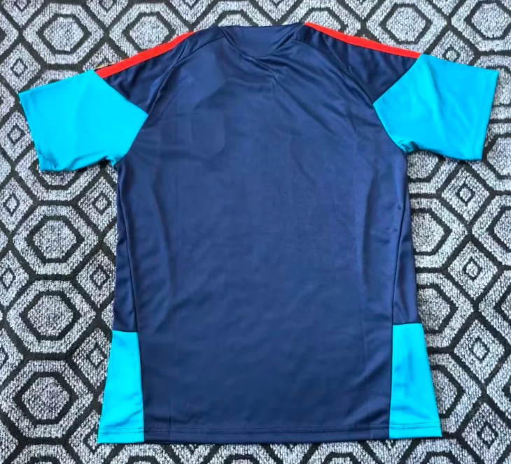 2026-27 Spain Sapphire blue training suit Football Jersey