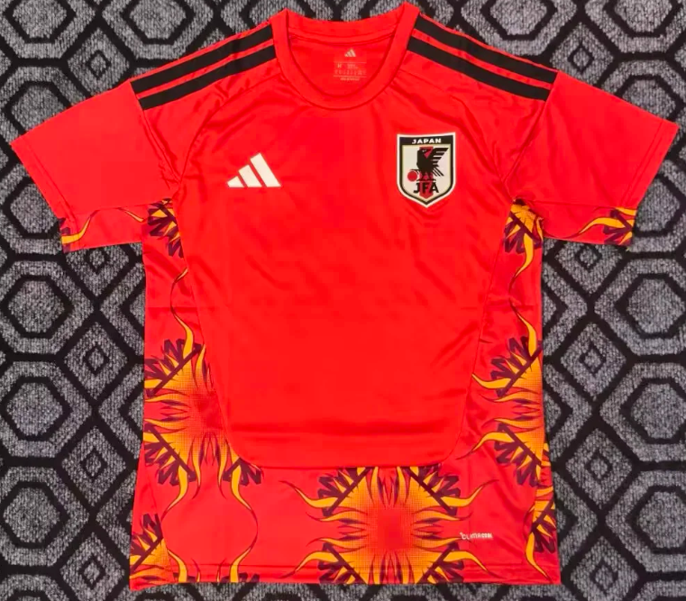 2026-27 Japan Red goalkeeper Football Jersey