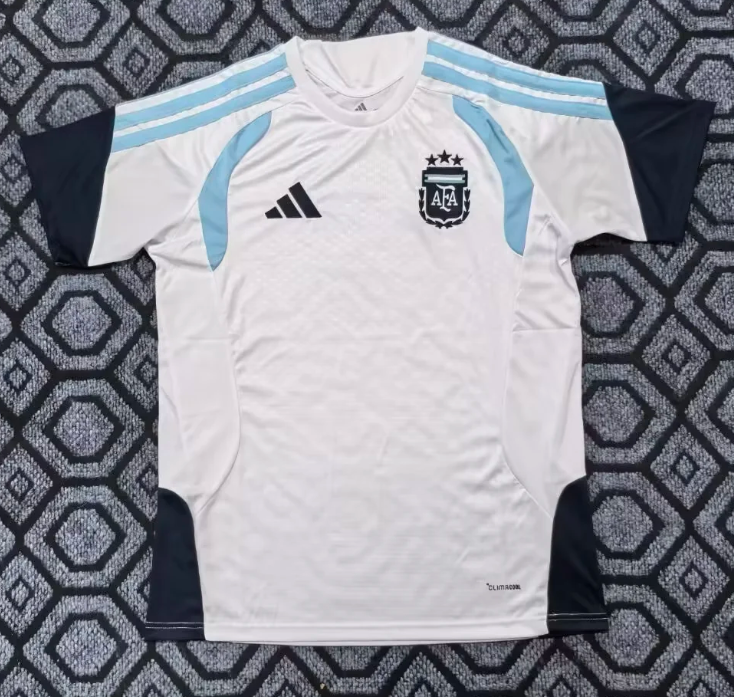 2026-27 Argentina White training suit Football Jersey