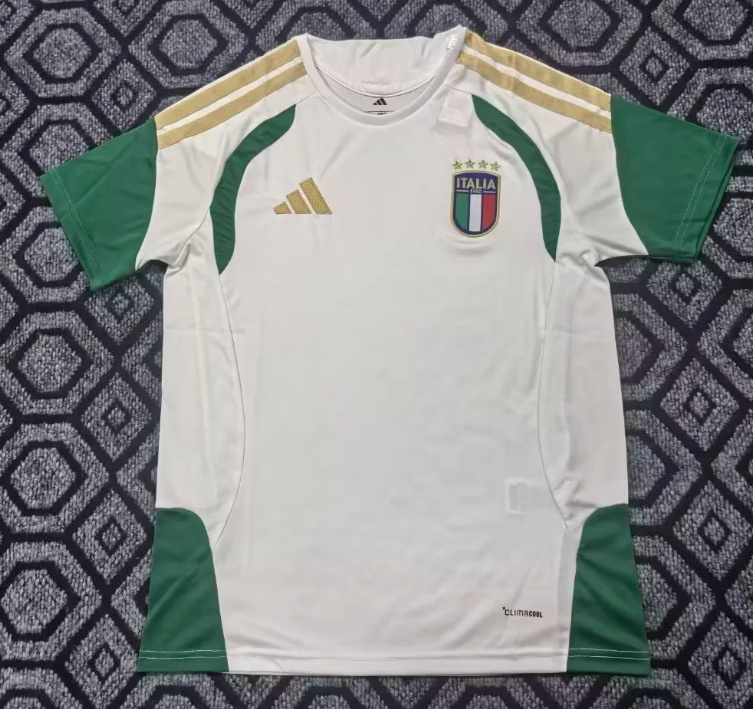 2026-27 Italy White training suit Football Jersey