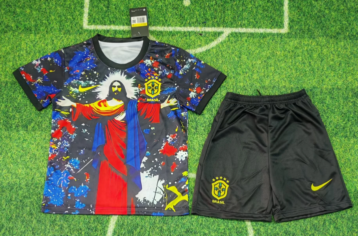 26/27 Brazilian Starry Sky Jesus Football Kit