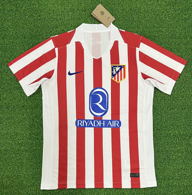 2025-26 Atletico Madrid Home Football Jersey