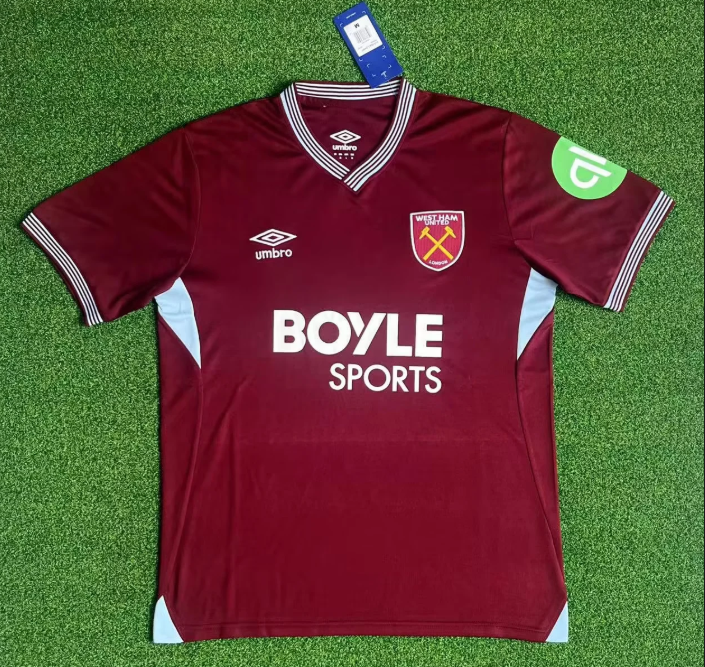 2025-26 West Ham United Home Football Jersey