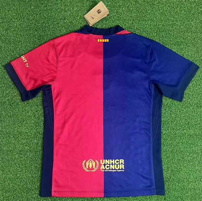 2024-25 Barcelona Home gold advertising collaboration edition football jersey