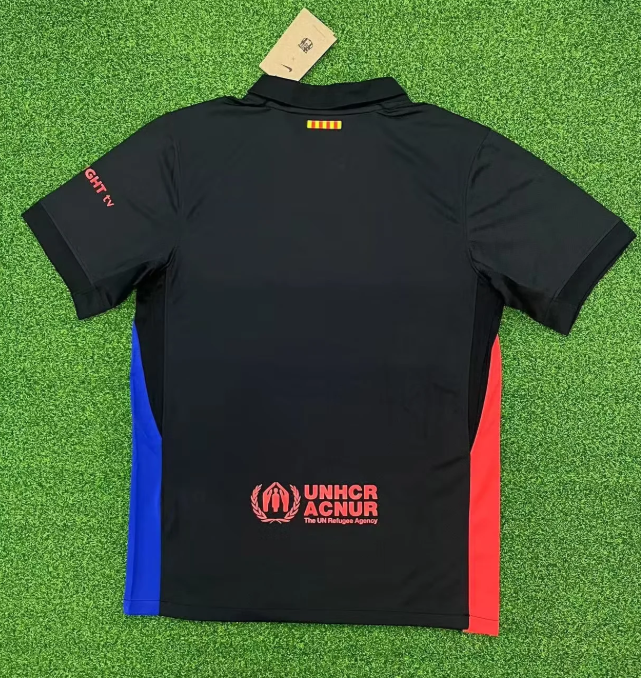 2024-25 Barcelona Away Small advertisement football jersey