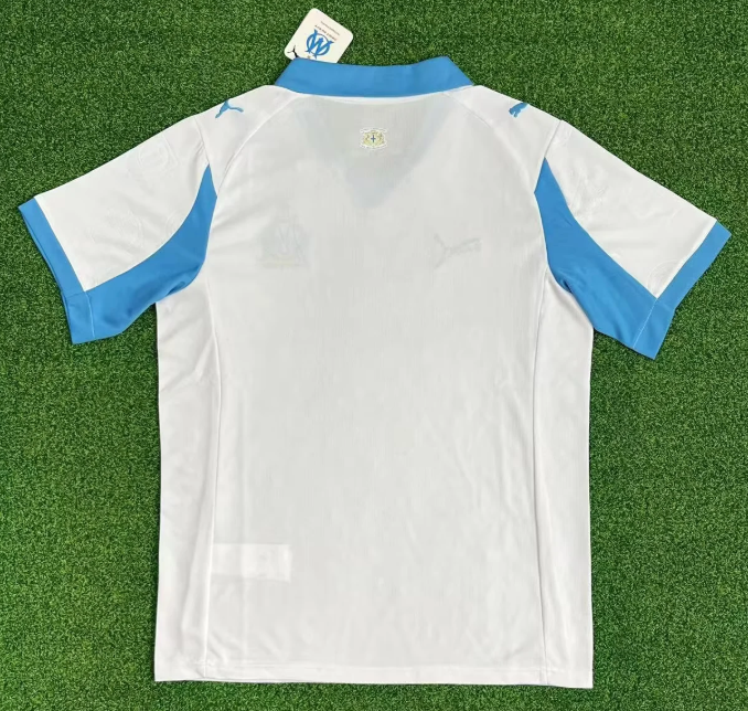 2025-26 Marseille Home Football Jersey