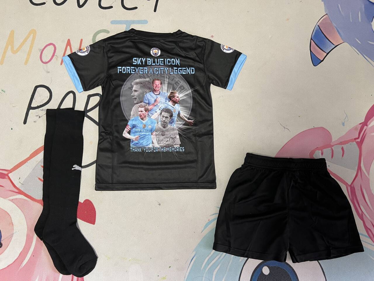 2025/26 Manchester City De Bruyne Commemorative Edition Football Kit