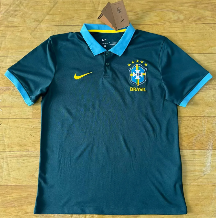 2026-27 Brazil POS green Football Jersey