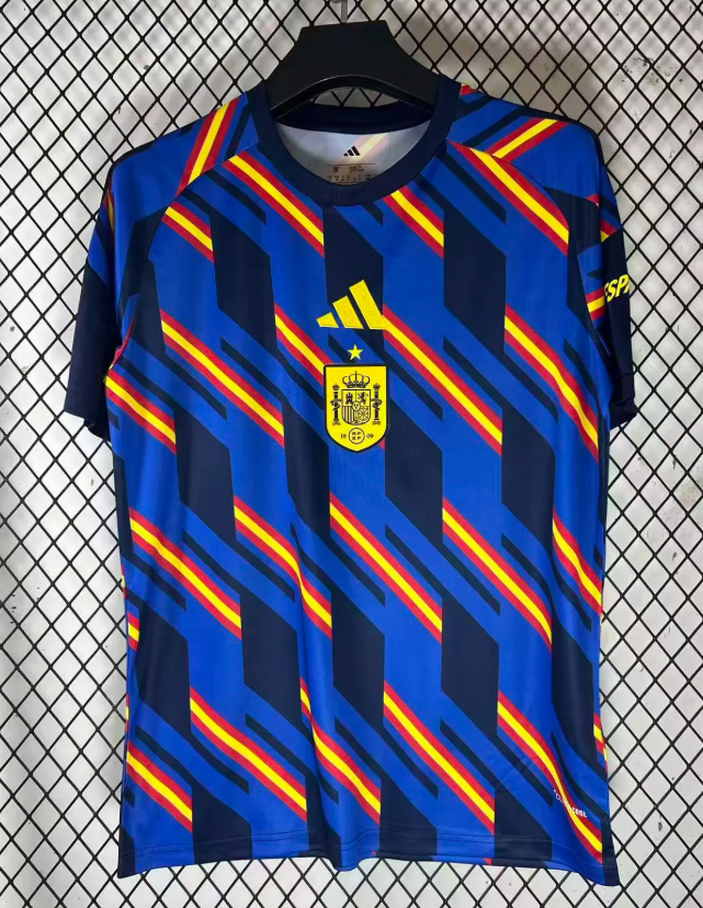 2026-27 Spain Pre-match uniform Football Jersey