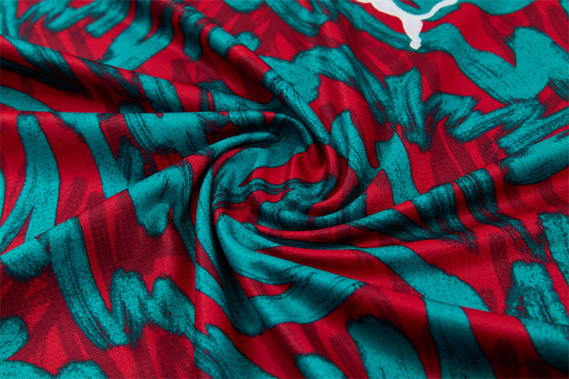 2026/27  Portugal Red and green Short Sleeve Tracksuits