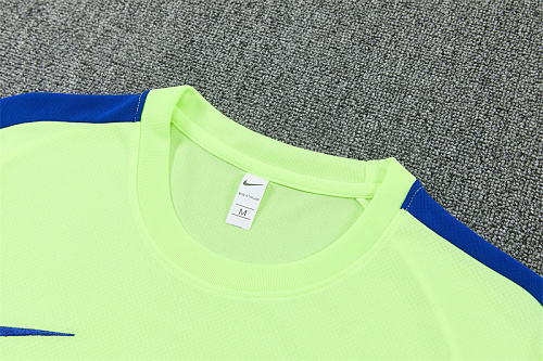 2026/27  Atletico Madrid Fluorescent green Short Sleeve Tracksuits