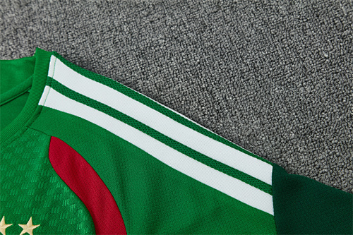 2026/27 Algeria green Short Sleeve Tracksuits