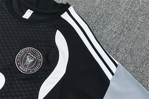 2026/27 Inter Miami Black Short Sleeve Tracksuits