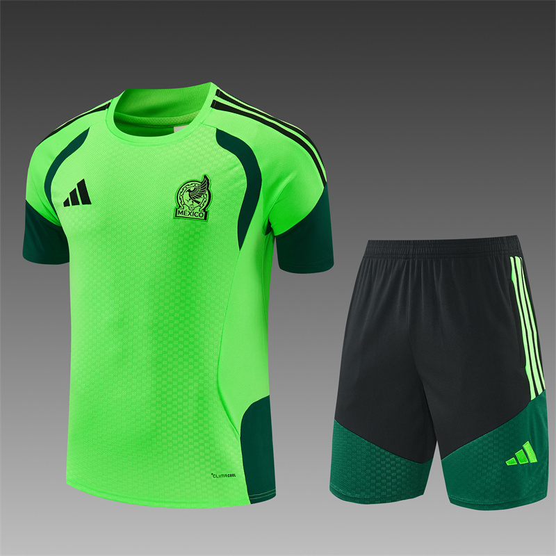 2026/27  Mexico green Short Sleeve Tracksuits