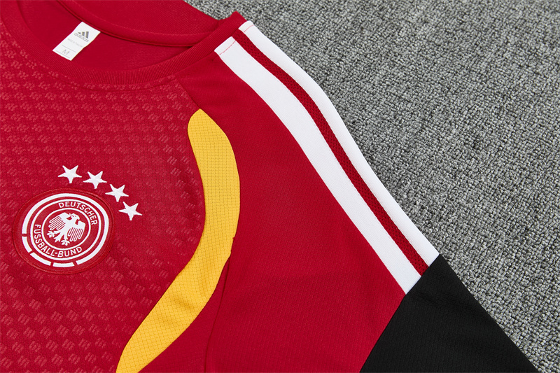 2026/27 Germany Red Short Sleeve Tracksuits