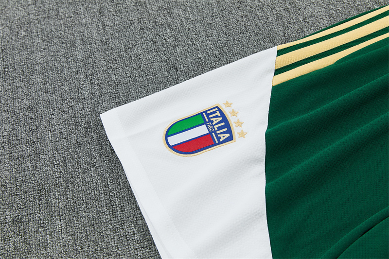 2026/27 Italy Green Short Sleeve Tracksuits