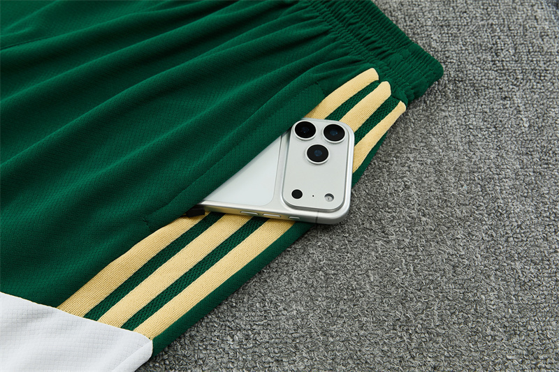 2026/27 Italy Green Short Sleeve Tracksuits