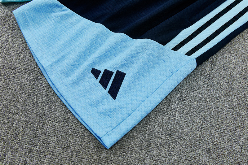 2026/27 Argentina Sapphire blue Short Sleeve Tracksuits