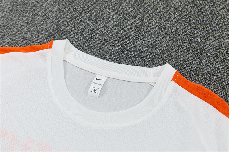 2026/27 Netherlands White Short Sleeve Tracksuits