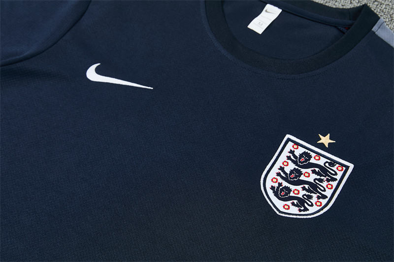 2026/27 England Sapphire blue Short Sleeve Tracksuits