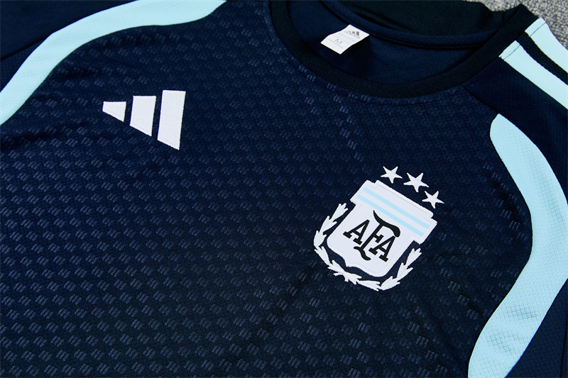 2026/27 Argentina Sapphire blue Short Sleeve Tracksuits