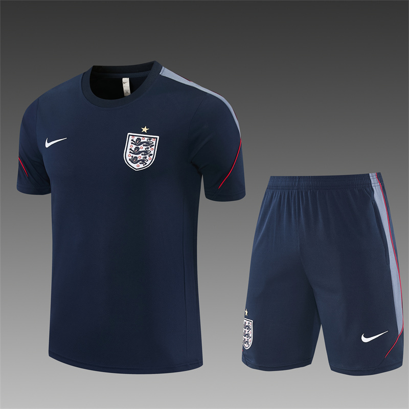 2026/27 England Sapphire blue Short Sleeve Tracksuits