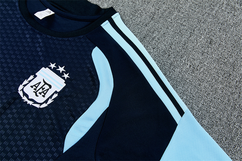 2026/27 Argentina Sapphire blue Short Sleeve Tracksuits