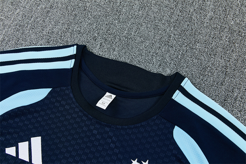 2026/27 Argentina Sapphire blue Short Sleeve Tracksuits