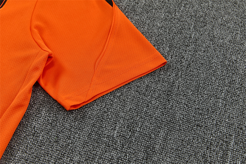 2026/27 Netherlands orange Short Sleeve Tracksuits