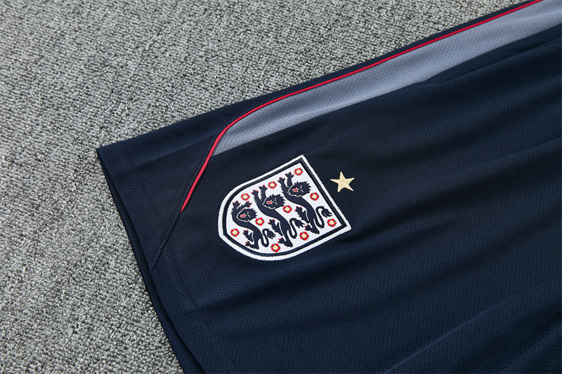2026/27 England Sapphire blue Short Sleeve Tracksuits