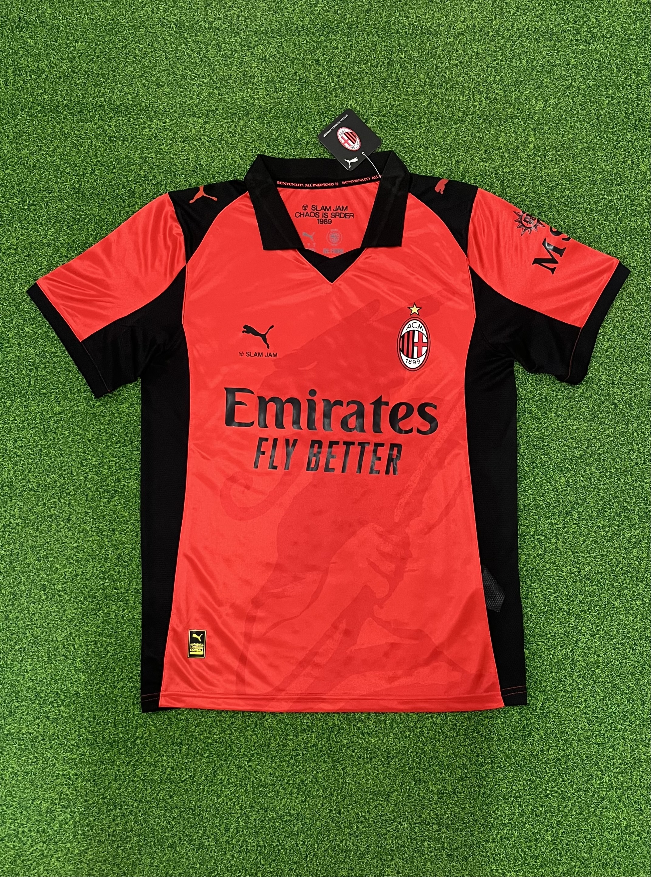 2025/26 AC Milan Fourth Red Football Jersey