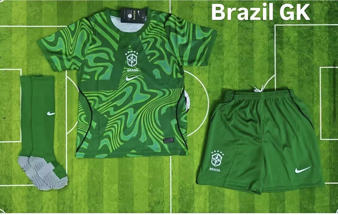 2026/27 Brazil Goalkeeper Football Kit
