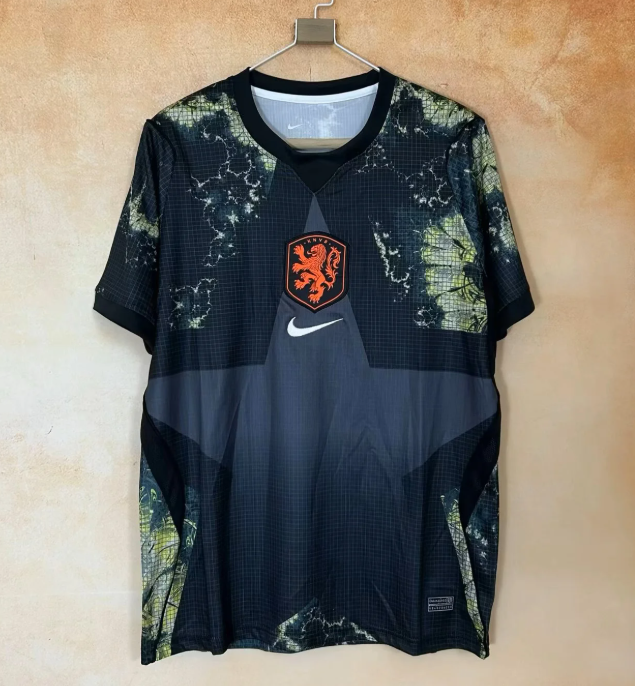 2026-27 Netherlands Black goalkeeper Football Jersey