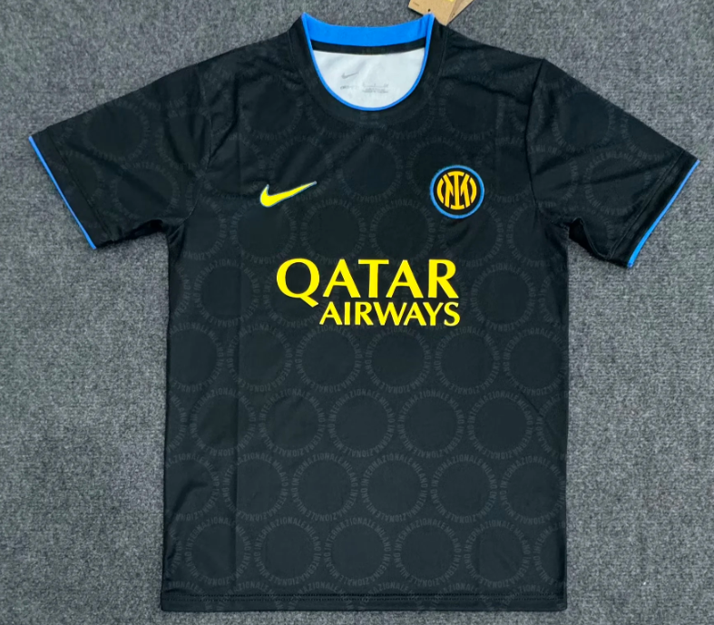 2026-27 Inter Milan Black training suit Football Jersey