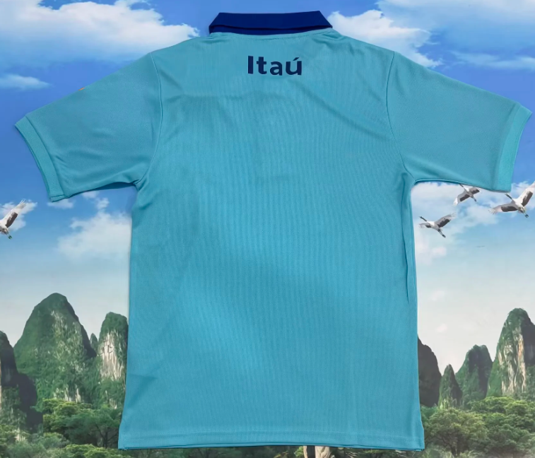 2026-27  Brazil Light green training suit Football Jersey