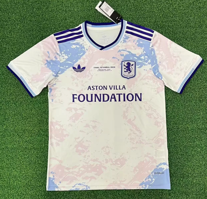 2025-26 Aston Villa Europa League Champion Edition Football Jersey