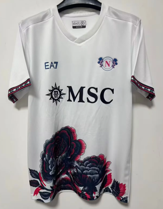 2026-27 Naples White Special Edition Football Jersey