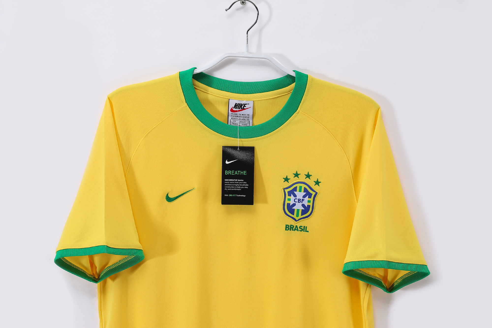 2000 Brazil home Retro jersey