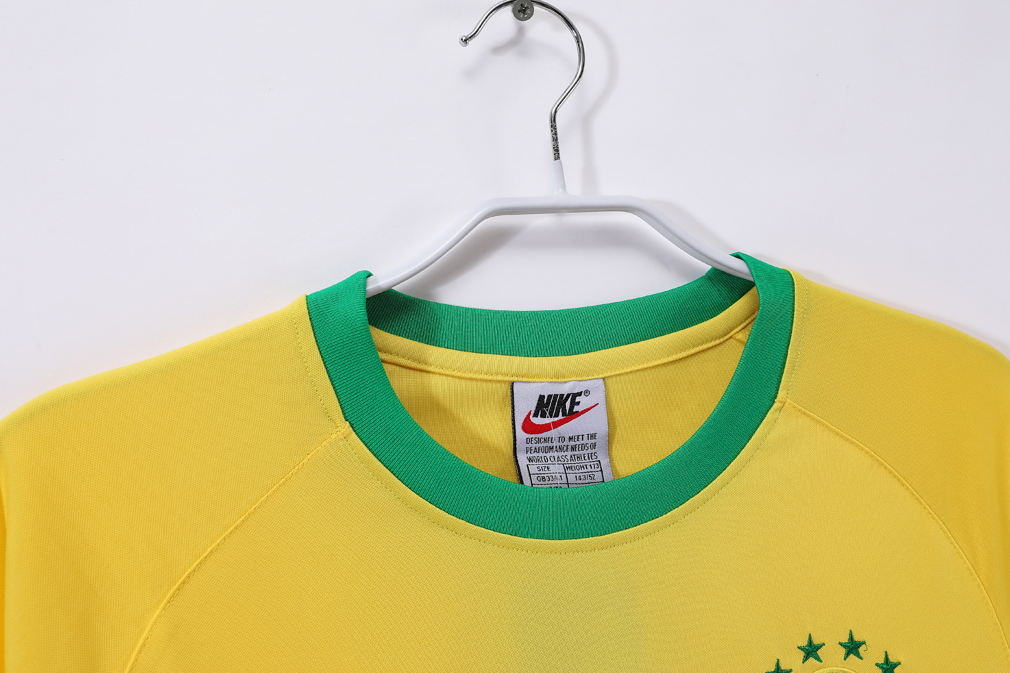 2000 Brazil home Retro jersey