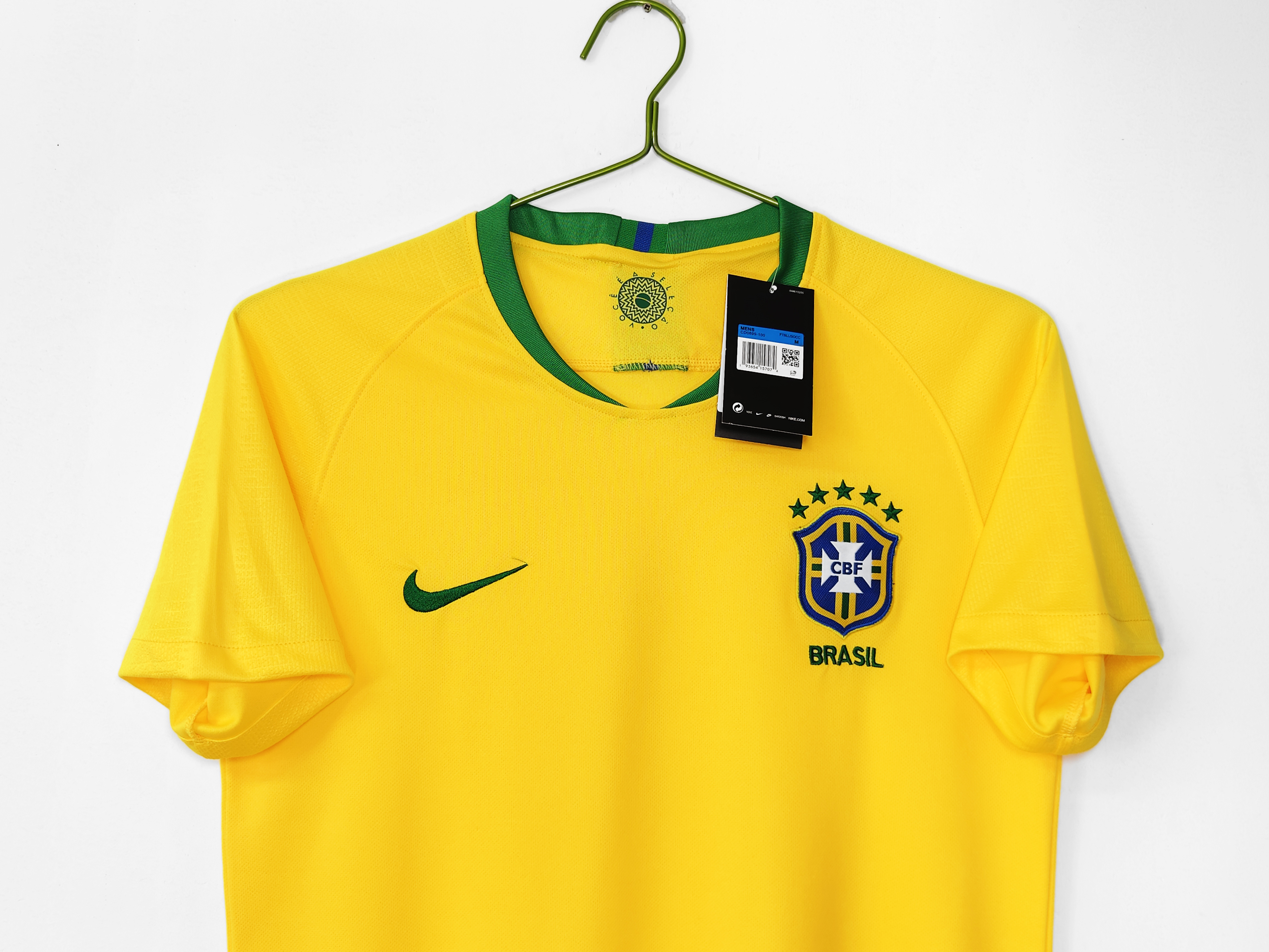2018 Brazil home Retro jersey