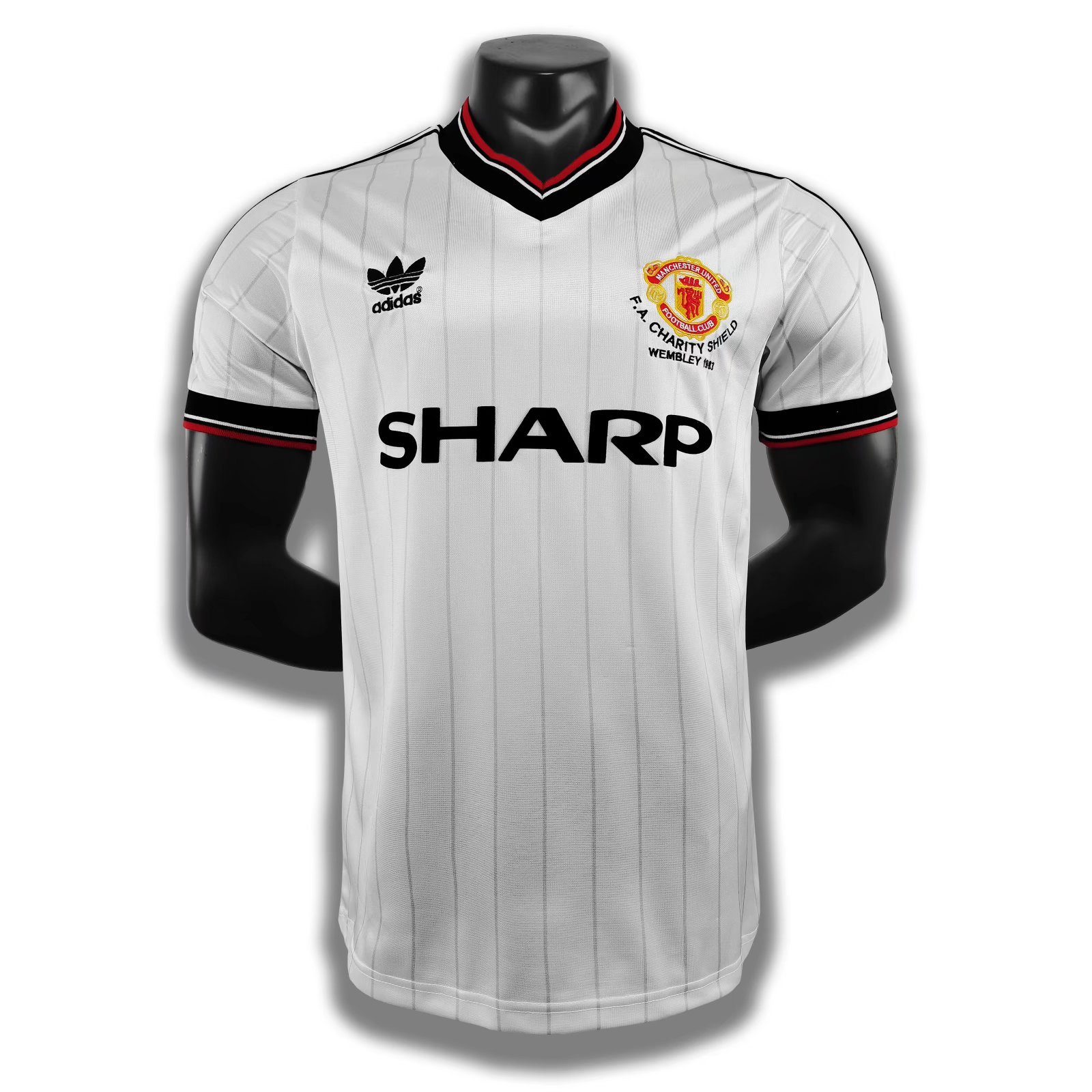 1983 Manchester United Away Retro jersey