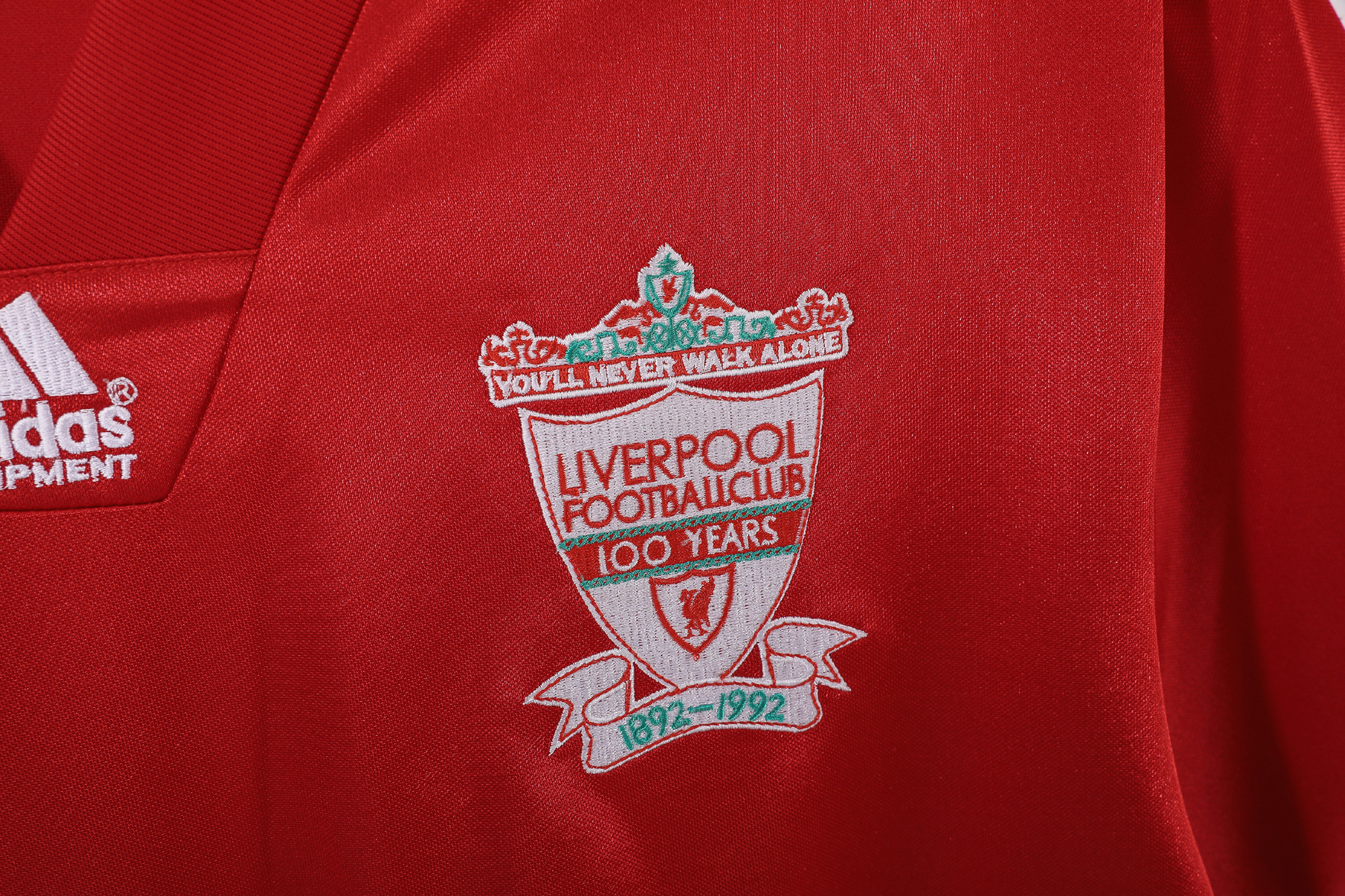 1992/93  Liverpool Home Retro jersey