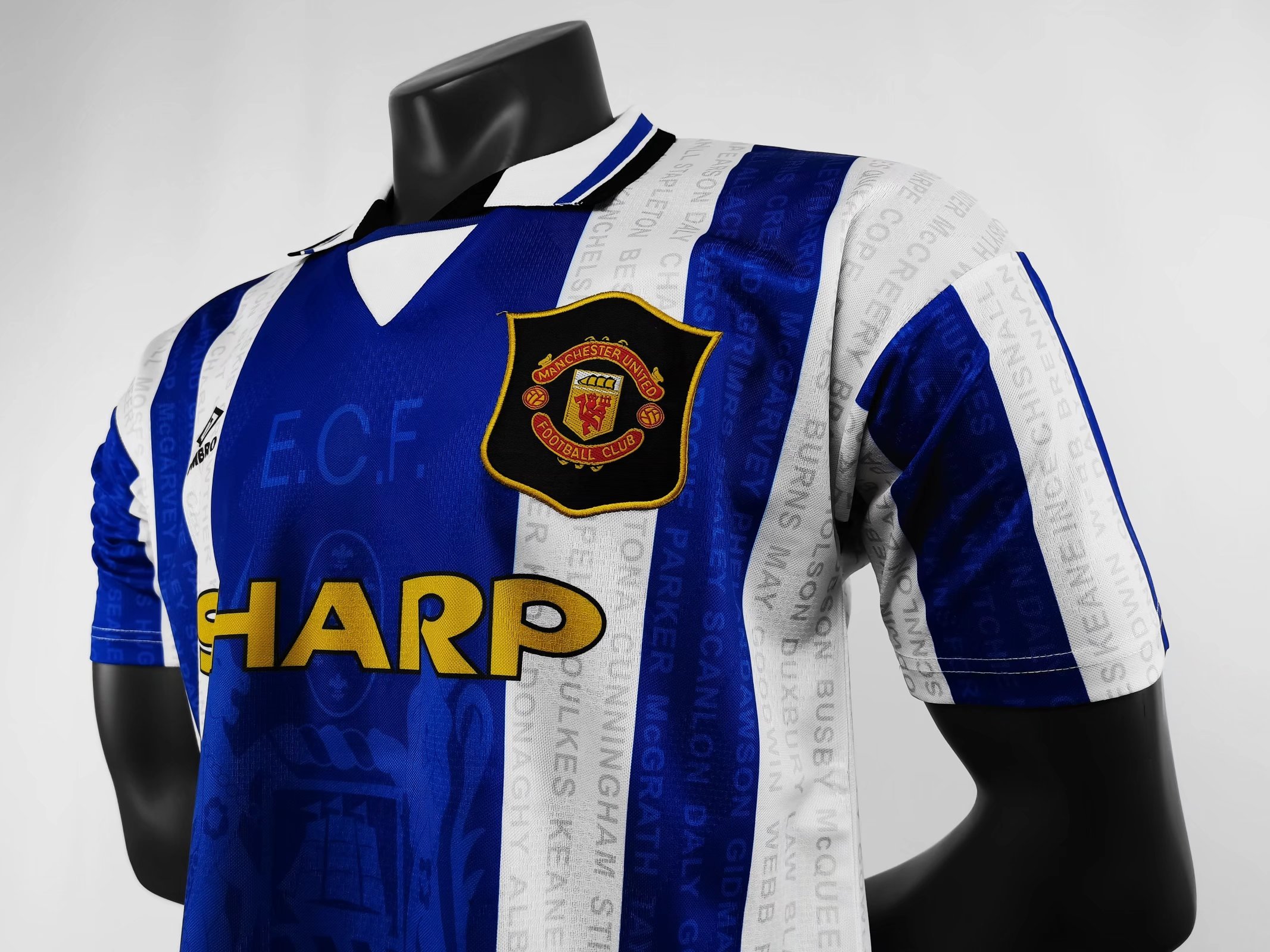 1994/96  Manchester United Away Retro jersey