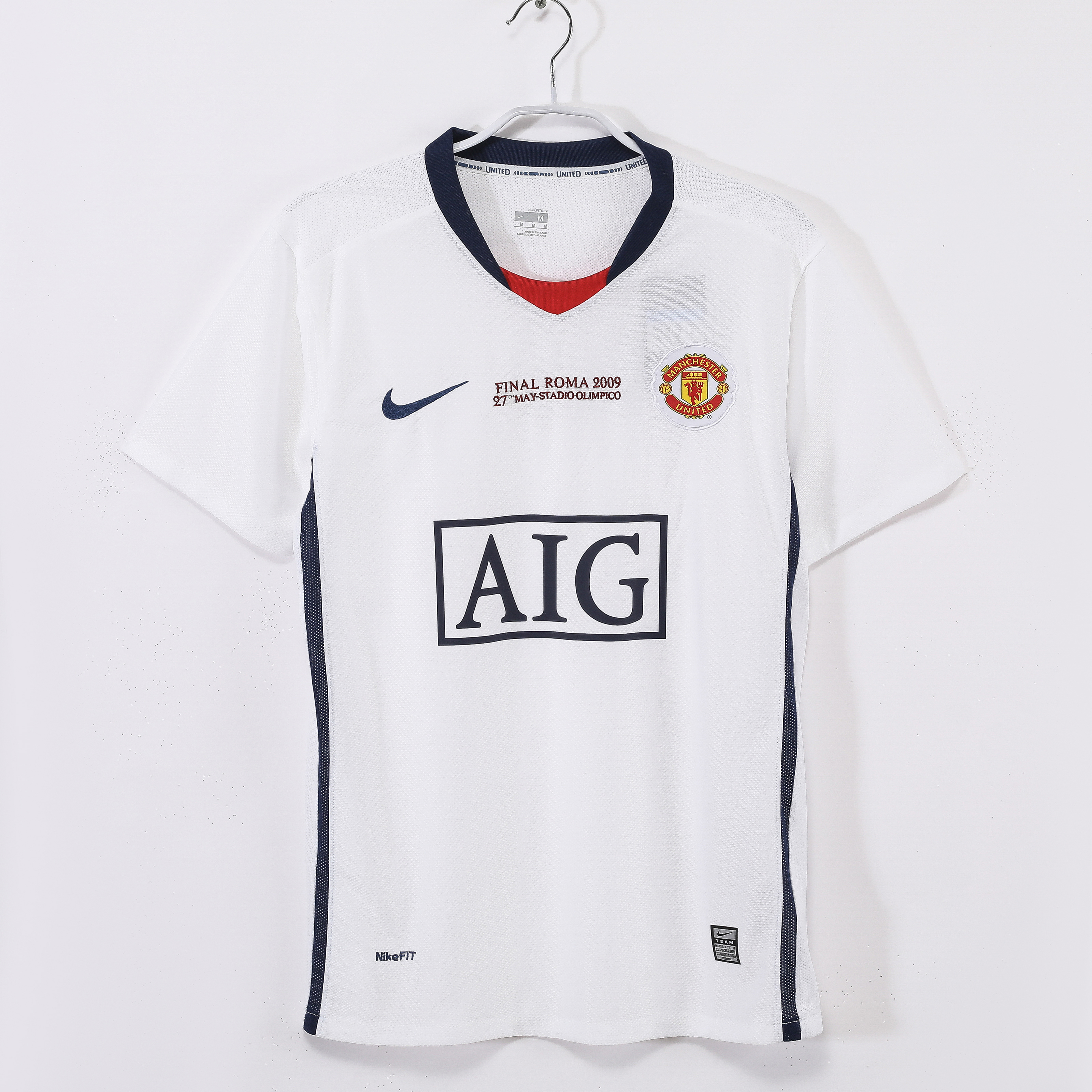 2008/09 Manchester United Away Champions League version Retro jersey