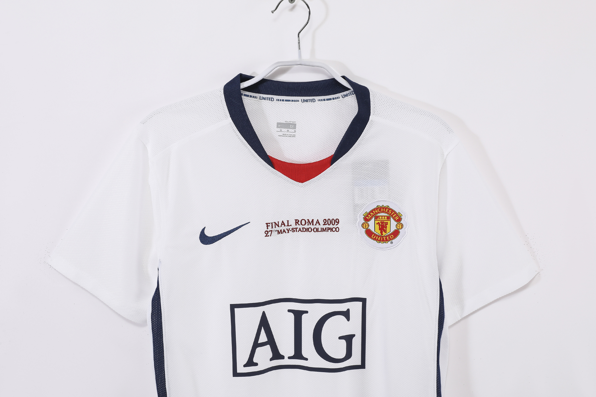 2008/09 Manchester United Away Champions League version Retro jersey