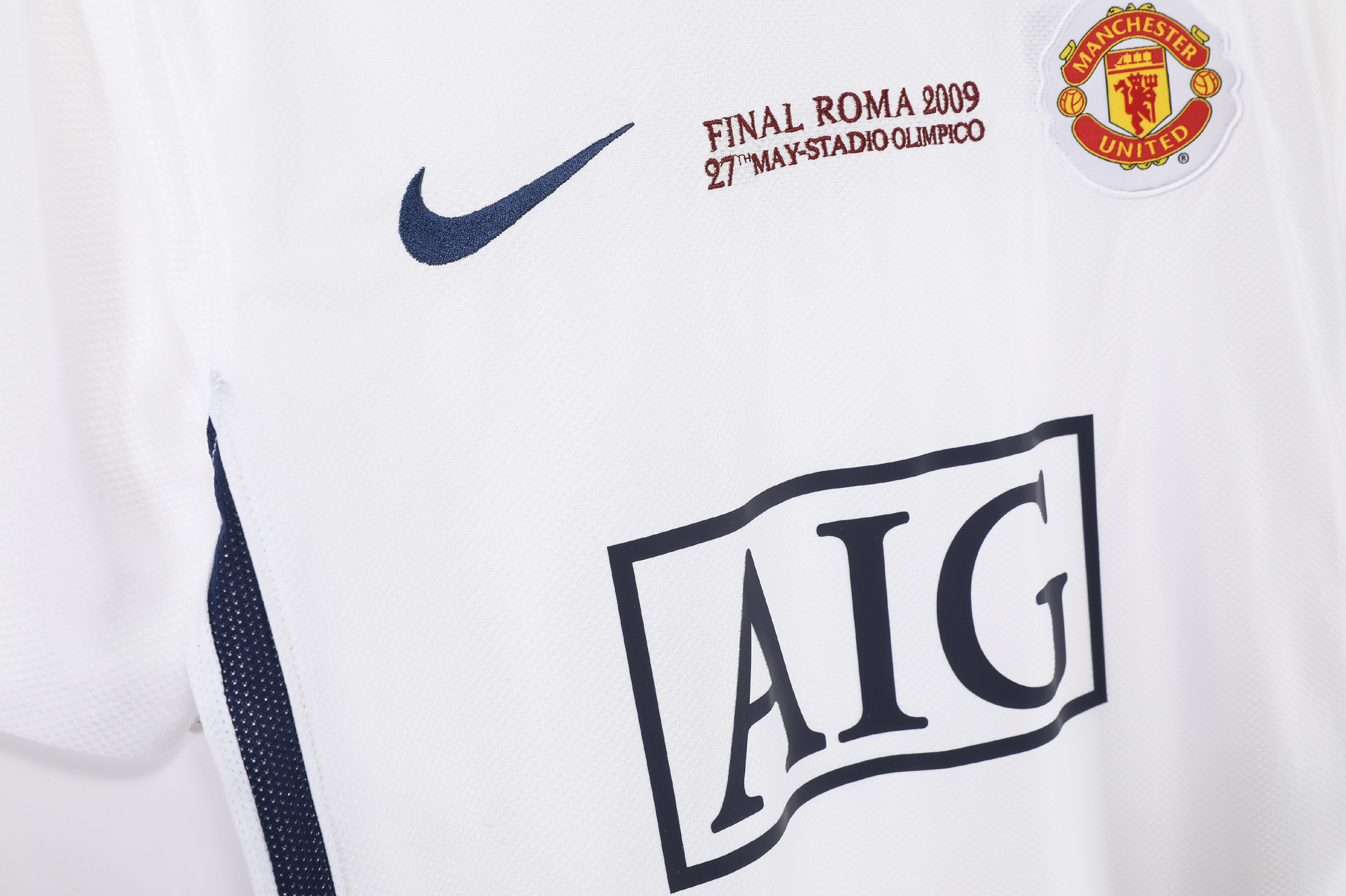 2008/09 Manchester United Away Champions League version Retro jersey