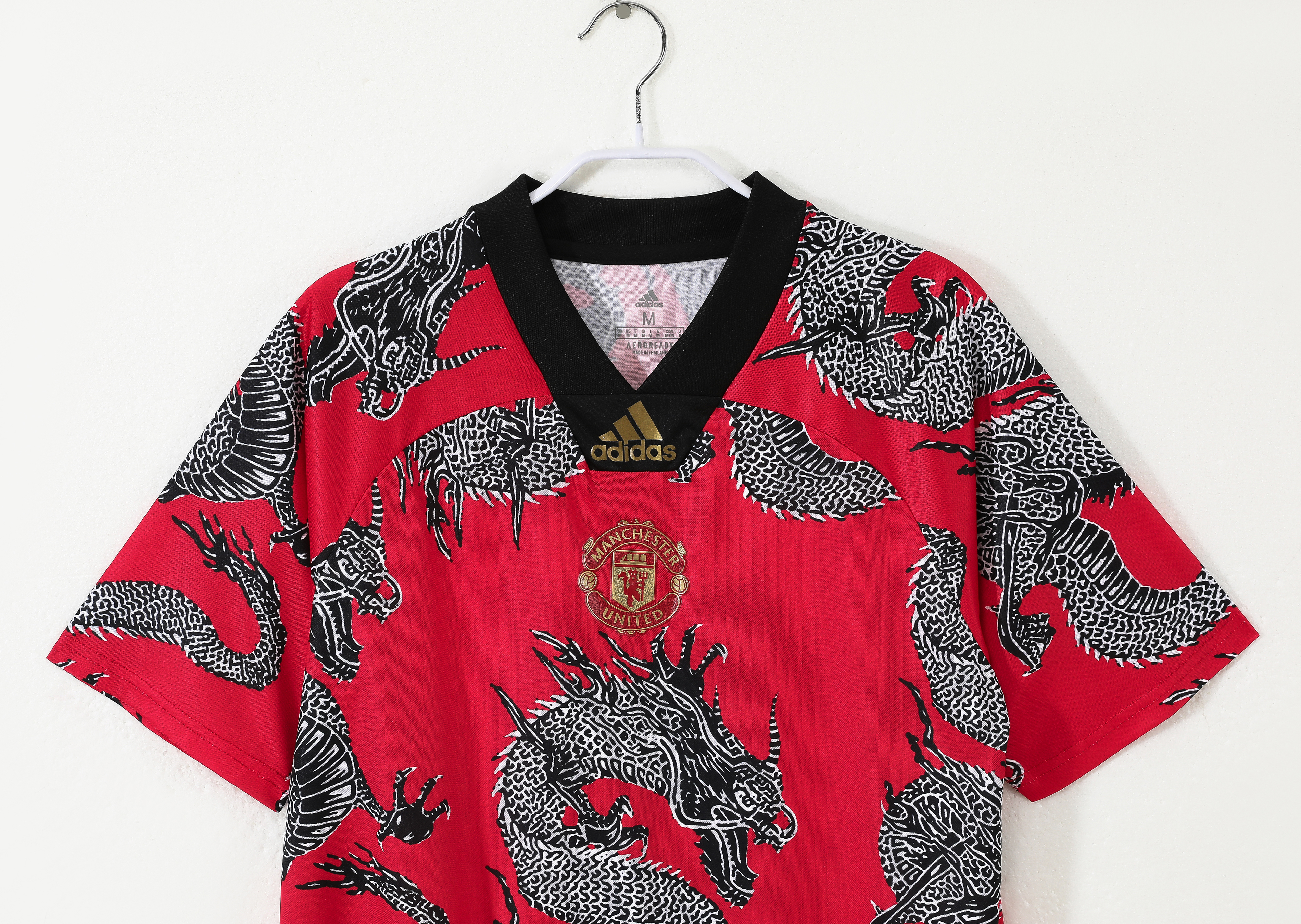 2019/20 Manchester United Centennial Chinese New Year Dragon Special Edition Retro jersey