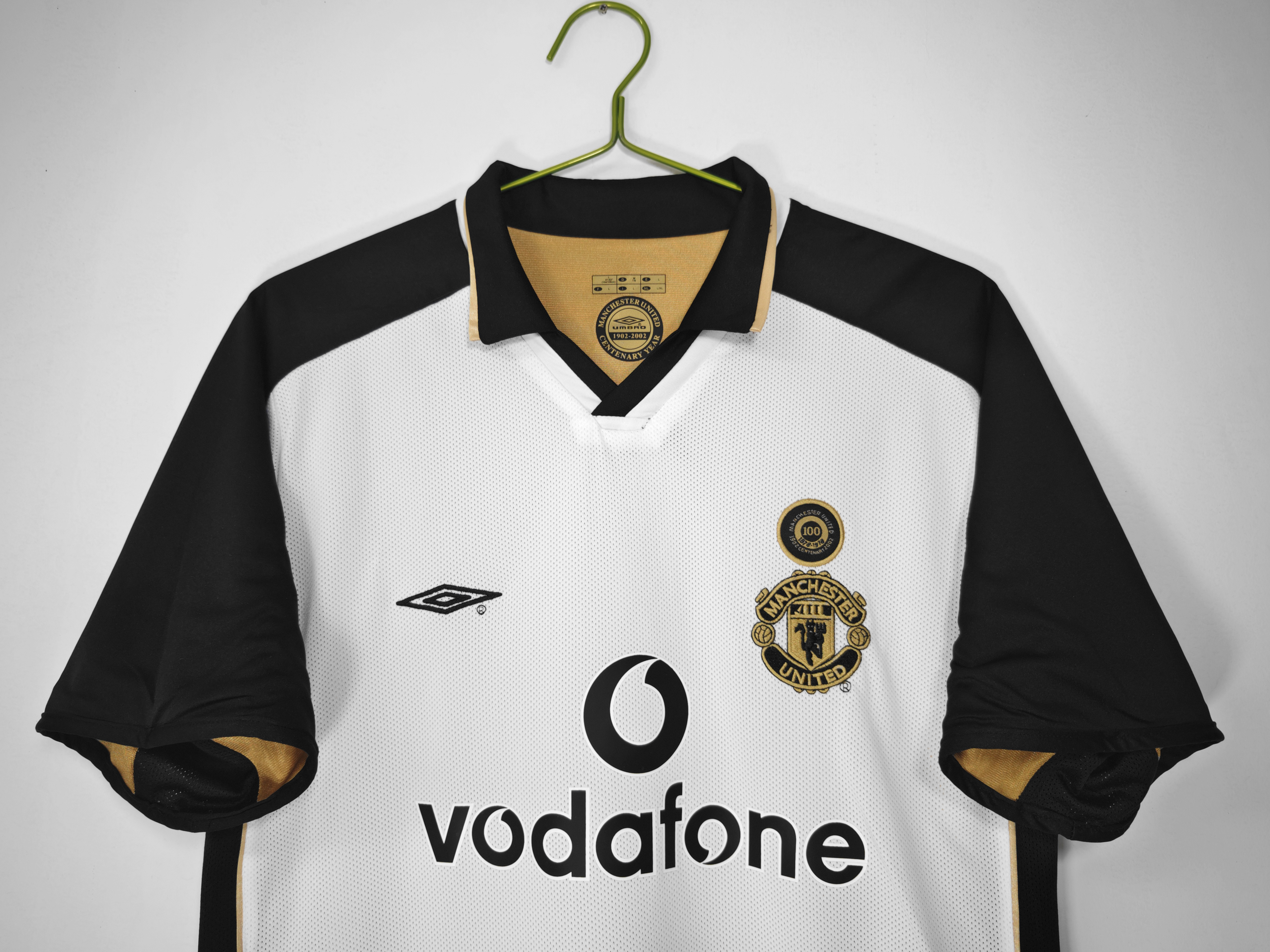 2001/02 Manchester United Centennial Commemorative Edition Retro jersey