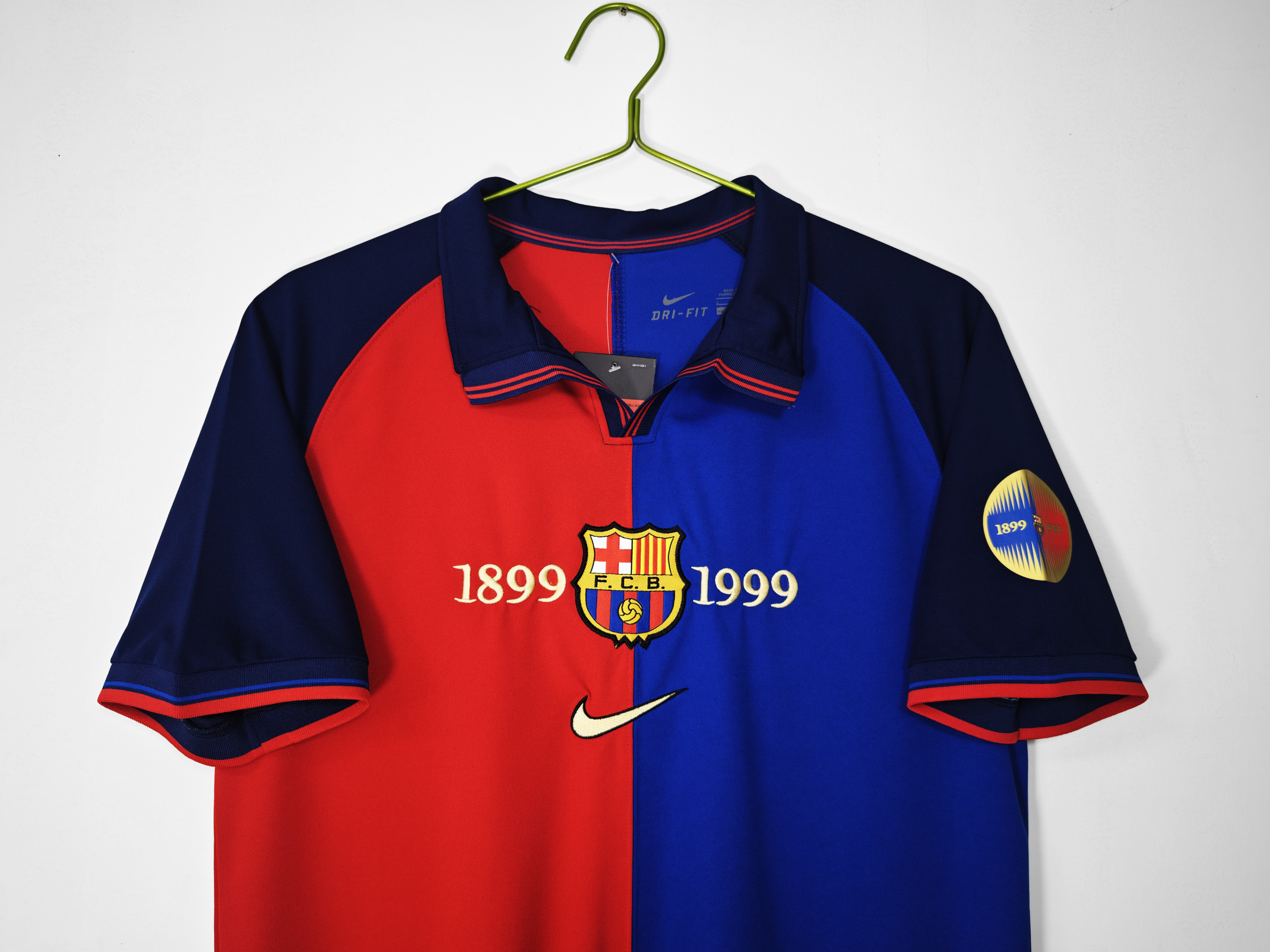 1999/00 Barcelona Home centennial edition Retro jersey