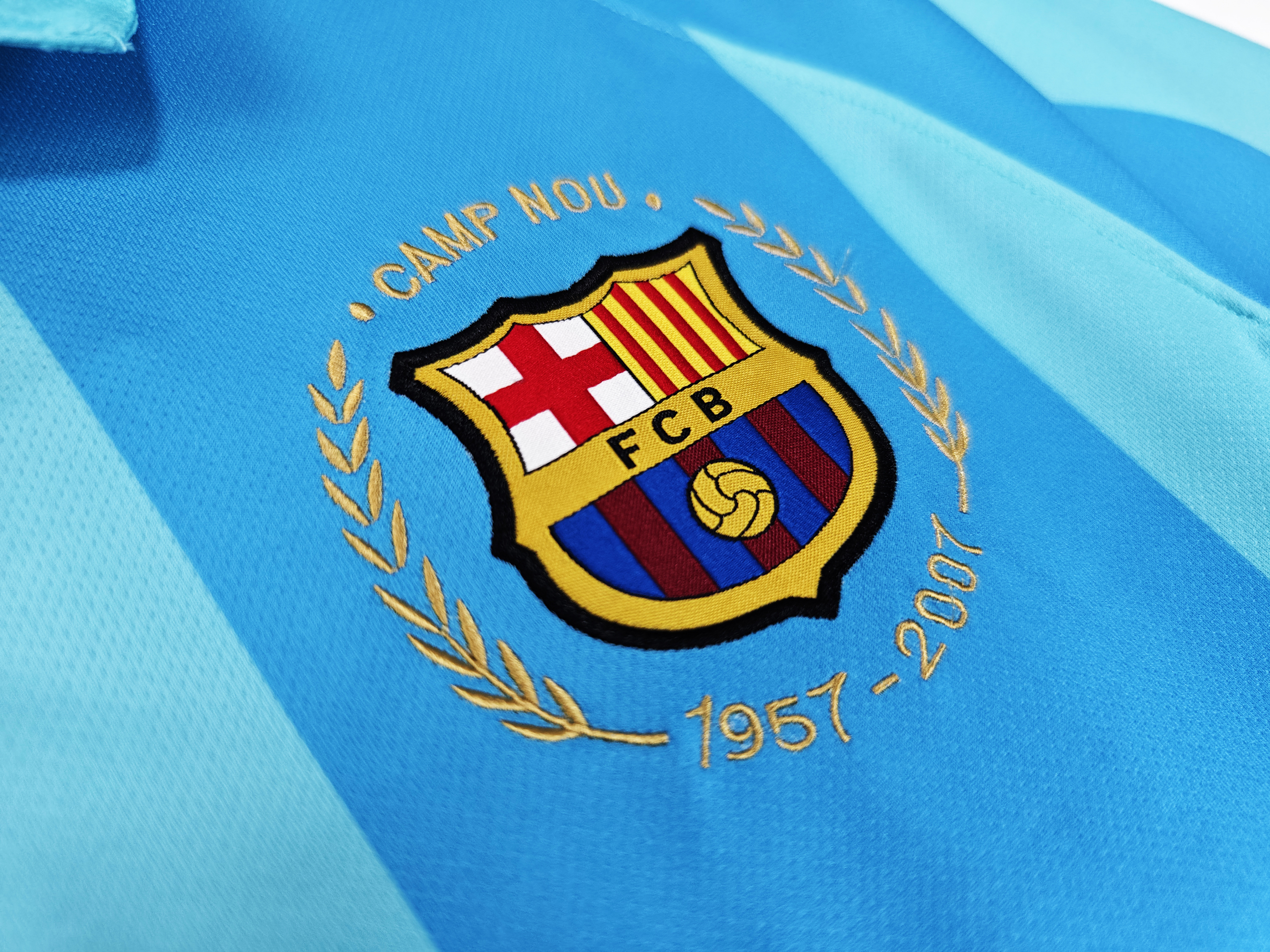 2007/08  Barcelona Away Retro jersey